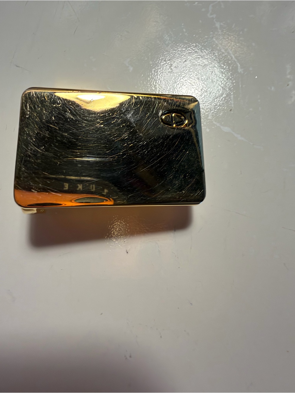Vintage Christian Dior belt buckle